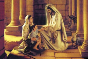 Картина по номерам « Исцеление»