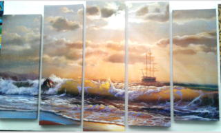 Модульная картина из 5 модулей